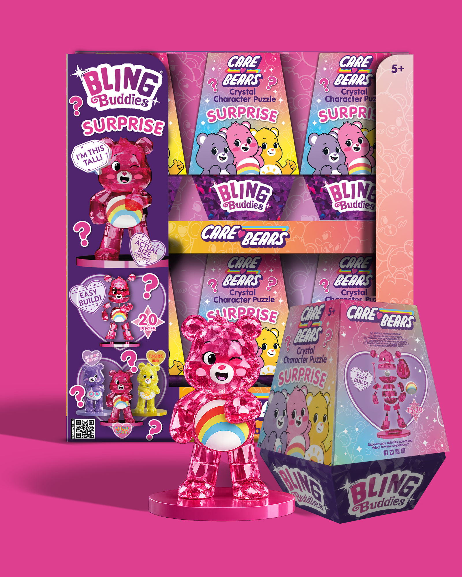Bling Buddies Care Bears Series 1 collection